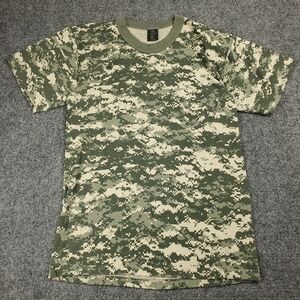 Vintage 90s Digital Camo T Shirt Mens Medium Single Stitch USA Military Army